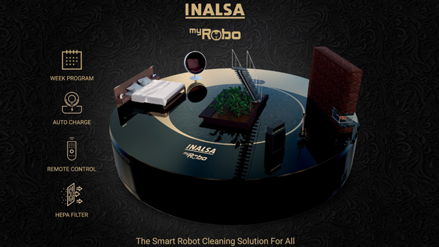 INALSA Robot Vacuum Cleaner