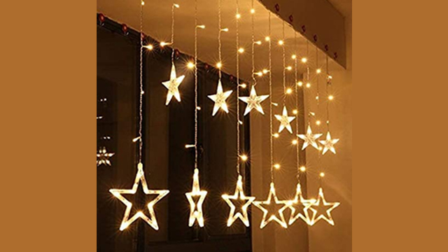 Decorative Star Curtain Led Lights
