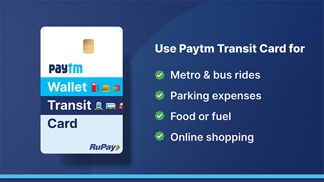 Paytm Transit Card