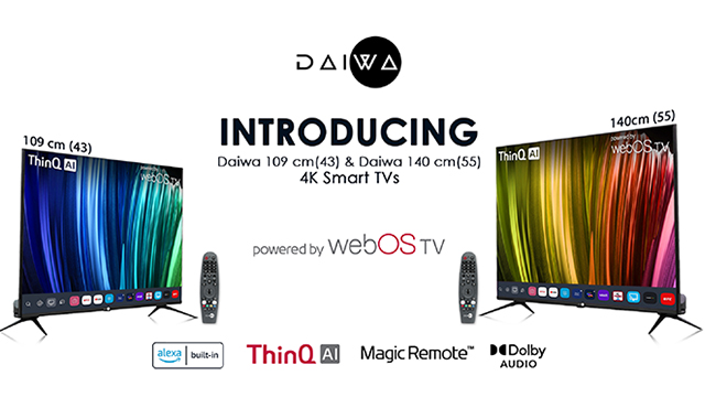 Daiwa 4K UHD Smart TVs