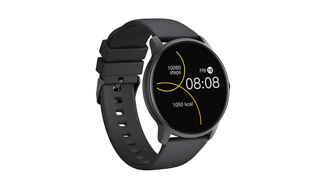 Silicone Ambrane Smart Watch_FitshotLoop (Round Dial)_Black Color at Rs  2434/piece in Sonipat