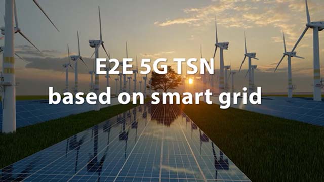 ZTE-5G TSN-smart-grid