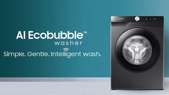 Samsung AI EcoBubble Washing Machine