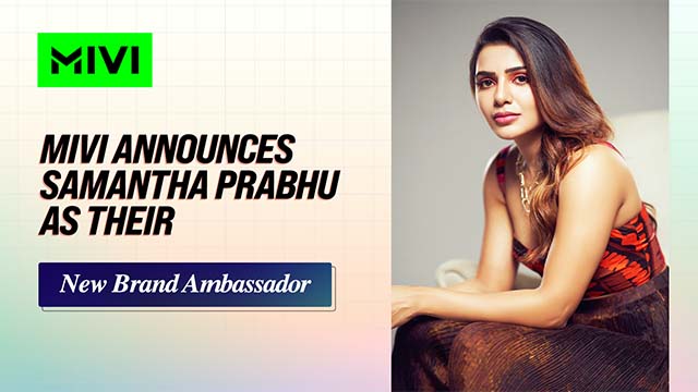 Mivi ambassador Samantha Prabhu