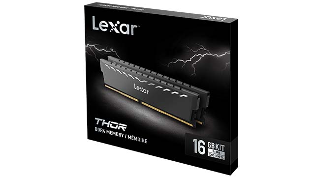 Lexar® THOR DDR4 UDIMM Desktop Memory 
