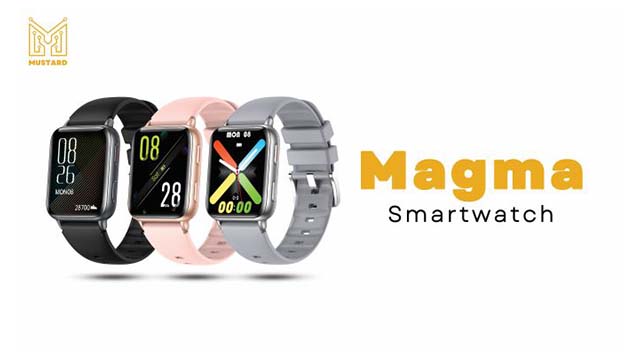 Mustard Magma Smartwatch