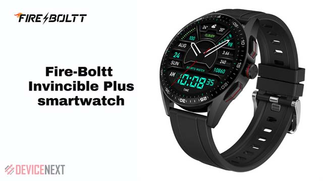 Fire-Boltt Invincible Plus smartwatch
