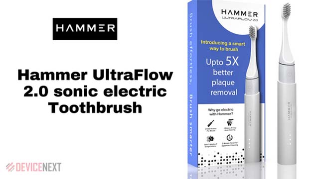 Hammer UltraFlow sonic electric toothbrush