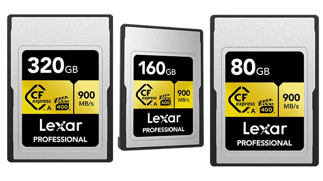Lexar-CFexpress-Type A card GOLD
