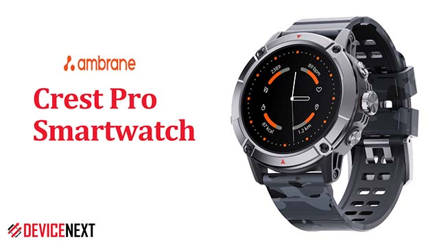 Ambrane-Crest Pro Smartwatch