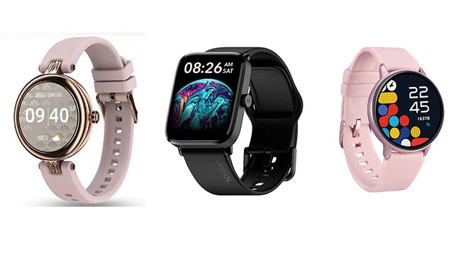 Reflex Play- Smart Watch with Pink Strap, Amoled Display, Health Suite,  In-Built Games, & Period Tracker