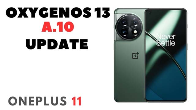 OxygenOS A.10 Update