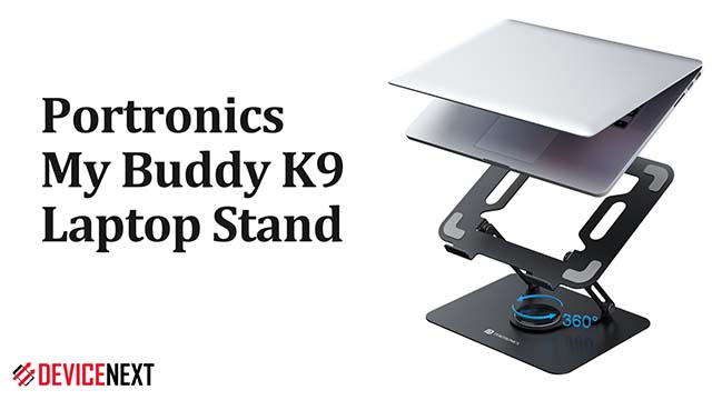 Portronics-My Buddy K9 Laptop Stand
