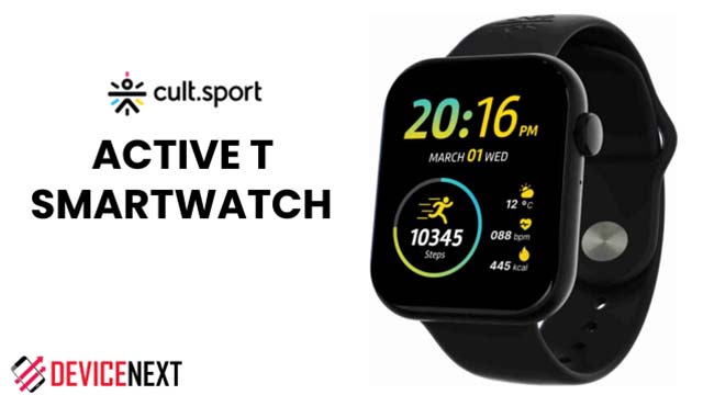 Cult.sport Launches Active T Smartwatch