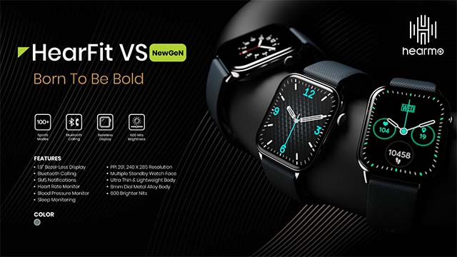Hearmo-HearFit VS Smartwatch