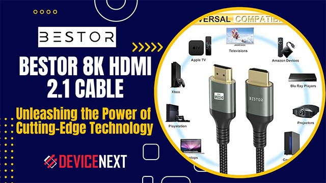 BESTOR 8K HDMI 2.1 Cable