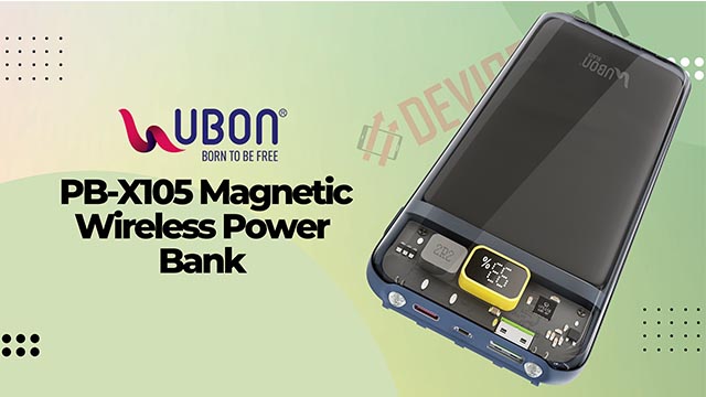 UBON PB-X105 Magnetic Wireless Power