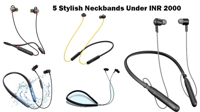 5 Stylish Neckbands Under INR 2000