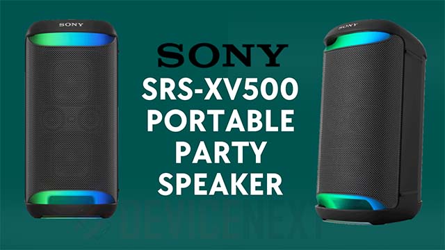 SRS-XV500 portable party Speaker