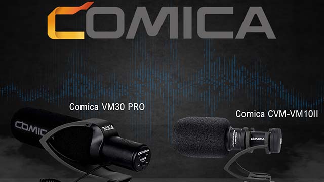 CoMica Shotgun Microphones for DSLRs and Smartphones