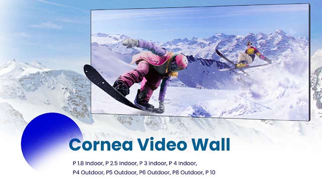 Cornea video wall
